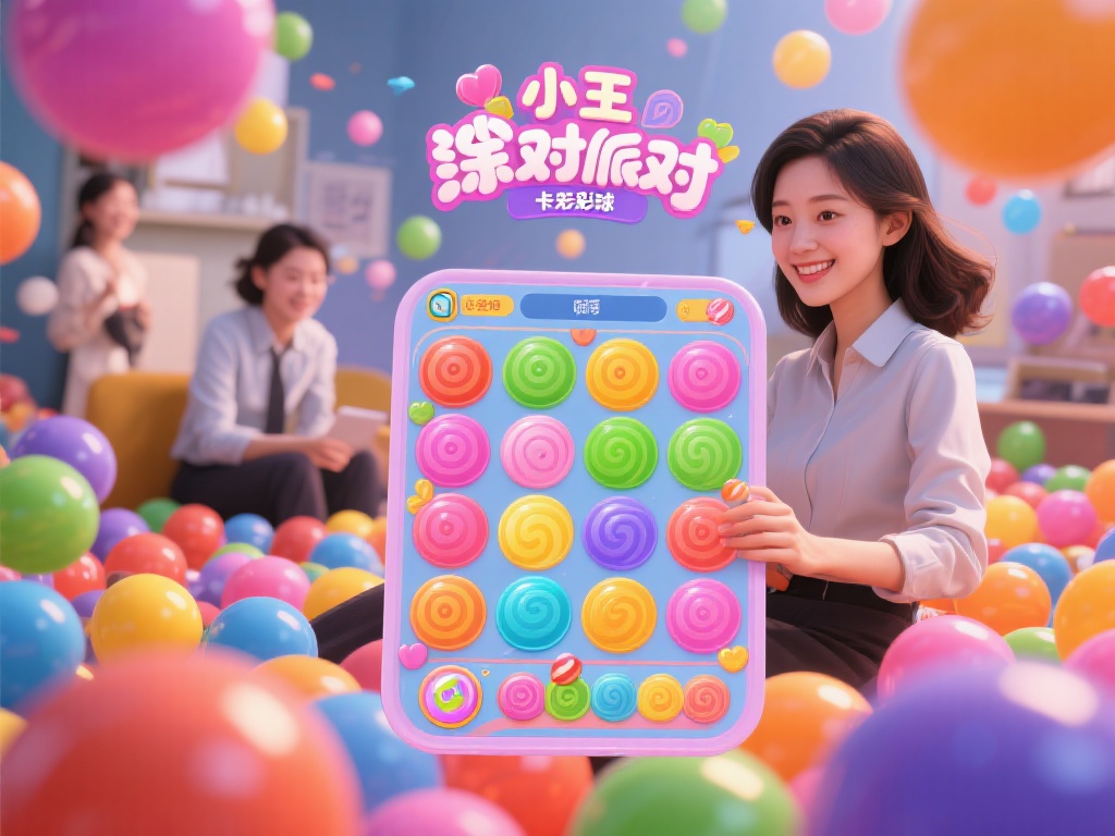 揭秘糖果派对卡彩球的缤纷奇妙乐园