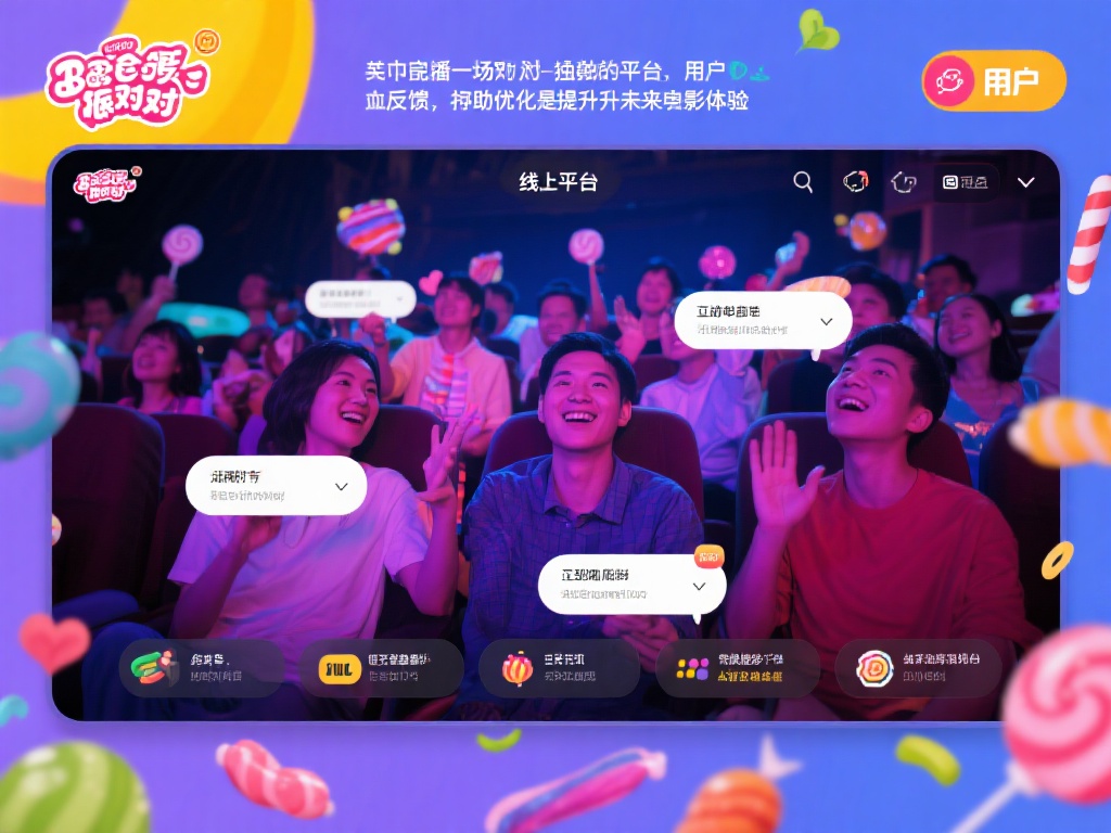 沉浸式糖果派对直播：体验甜蜜狂欢的视觉盛宴