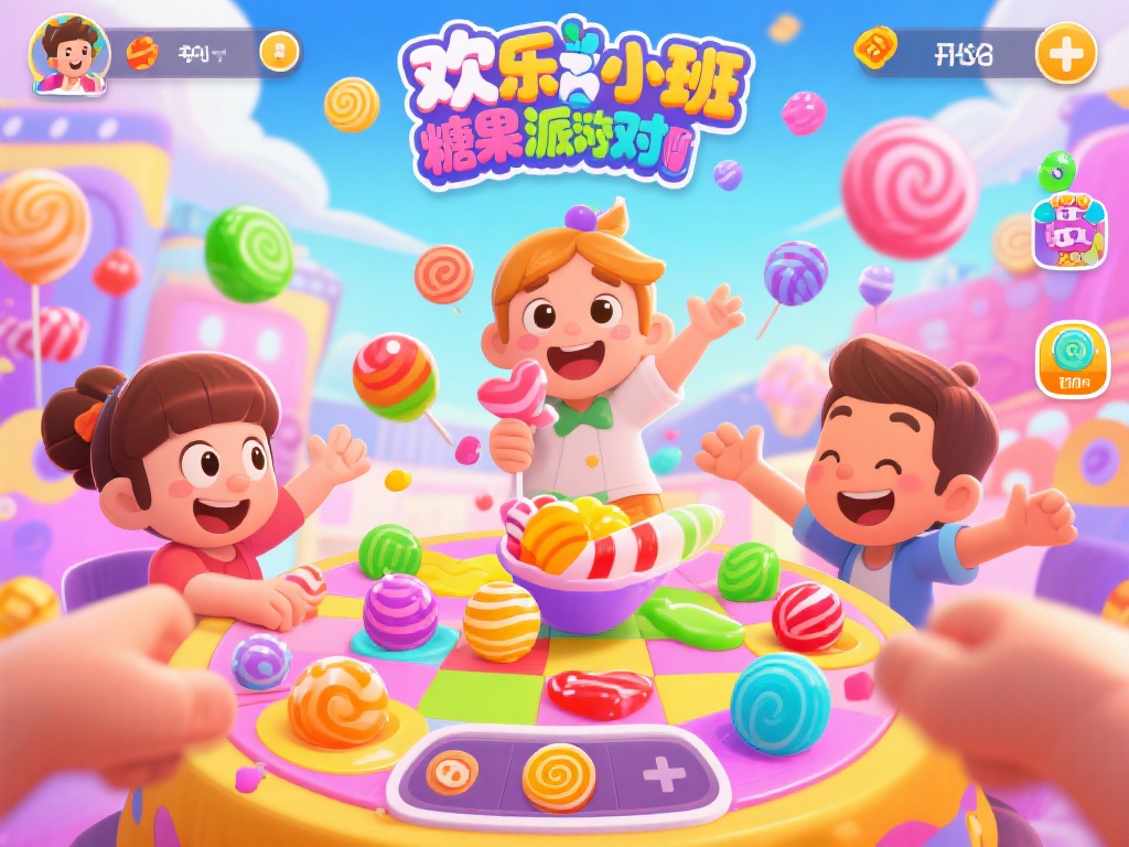 欢乐小班糖果派对游戏玩法详细攻略大全
