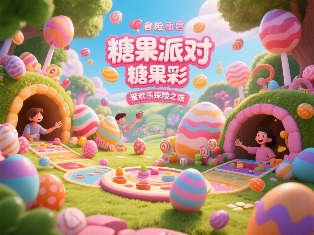 探索糖果派对彩蛋中的欢乐冒险之旅