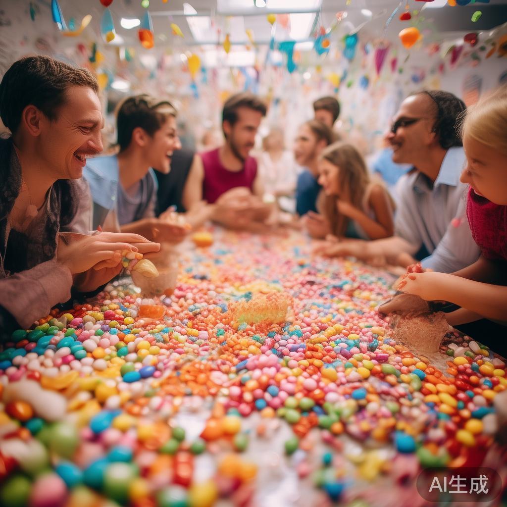 在当今社会，社交成为生活的重要部分。糖果派对提供了