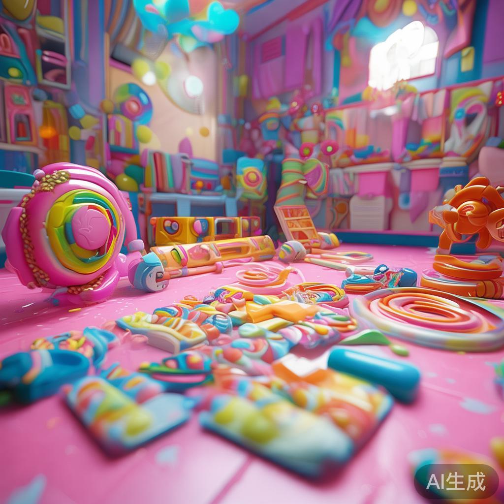 大部分糖果派对设有多样的道具，比如锤子、炸弹或彩虹