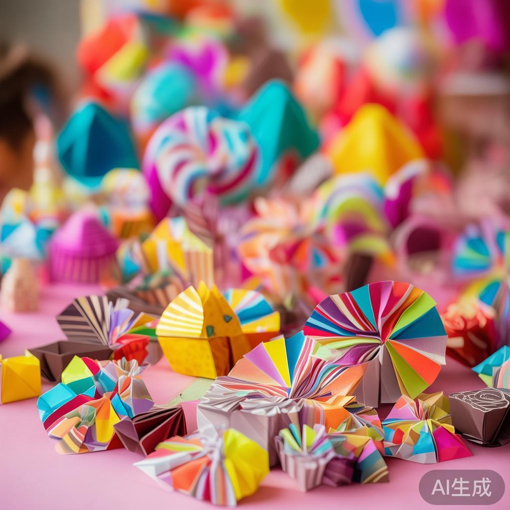 折纸在派对装饰中的应用，早已成为许多家庭和派对策划