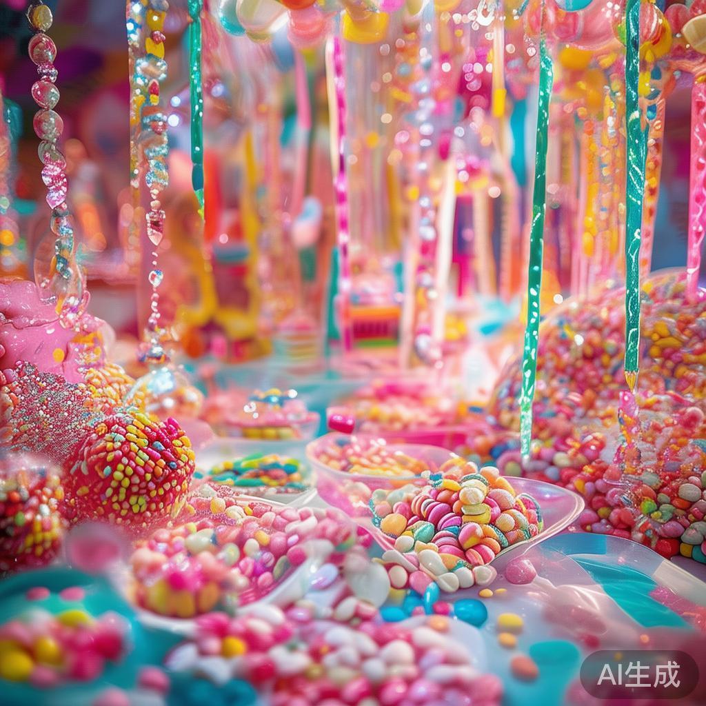 以“欢乐甜蜜的糖果派对盛大开启”为题，彰显了此次活