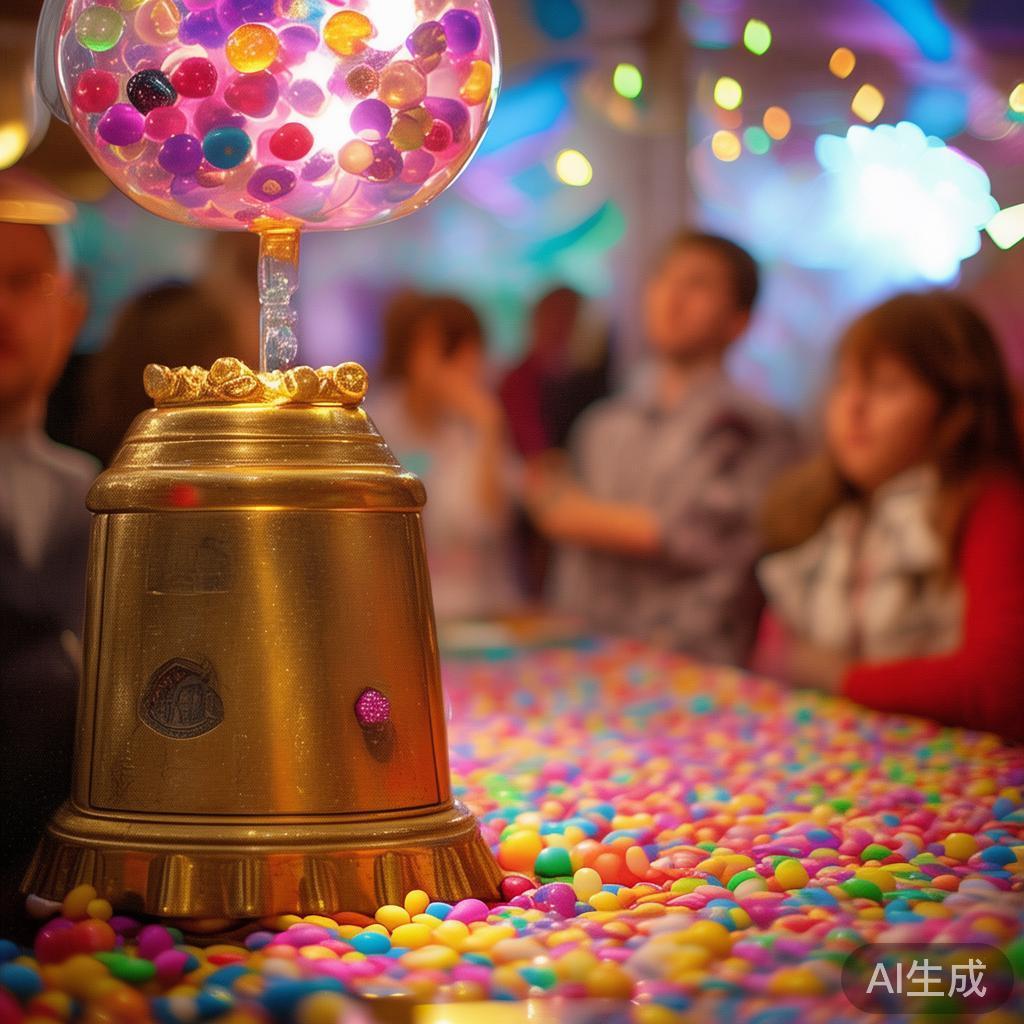 糖果派对作为一种基于随机抽奖机制的游戏，结果很大程