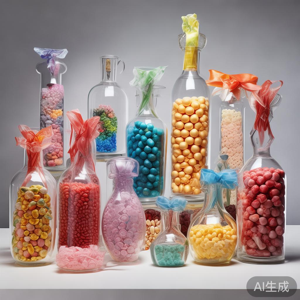 打造梦幻派对糖果布置指南:创造甜蜜难忘的氛围秘诀 糖果瓶与透明容器的创意搭配:使用大量不同大小和形状