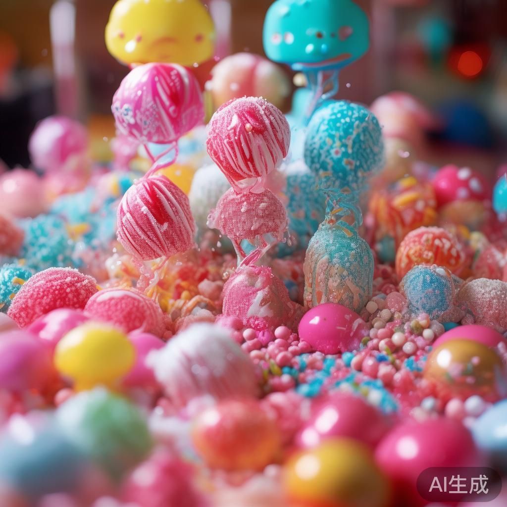 在忙碌的生活中，一份美味的糖果不仅能带来味蕾的满足