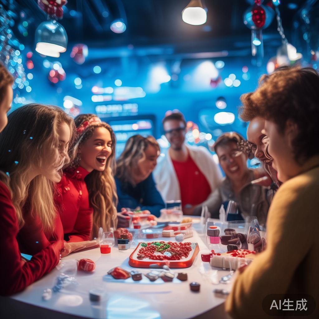 除了丰富的游戏设置，宝马会糖果派对更强调社交互动。